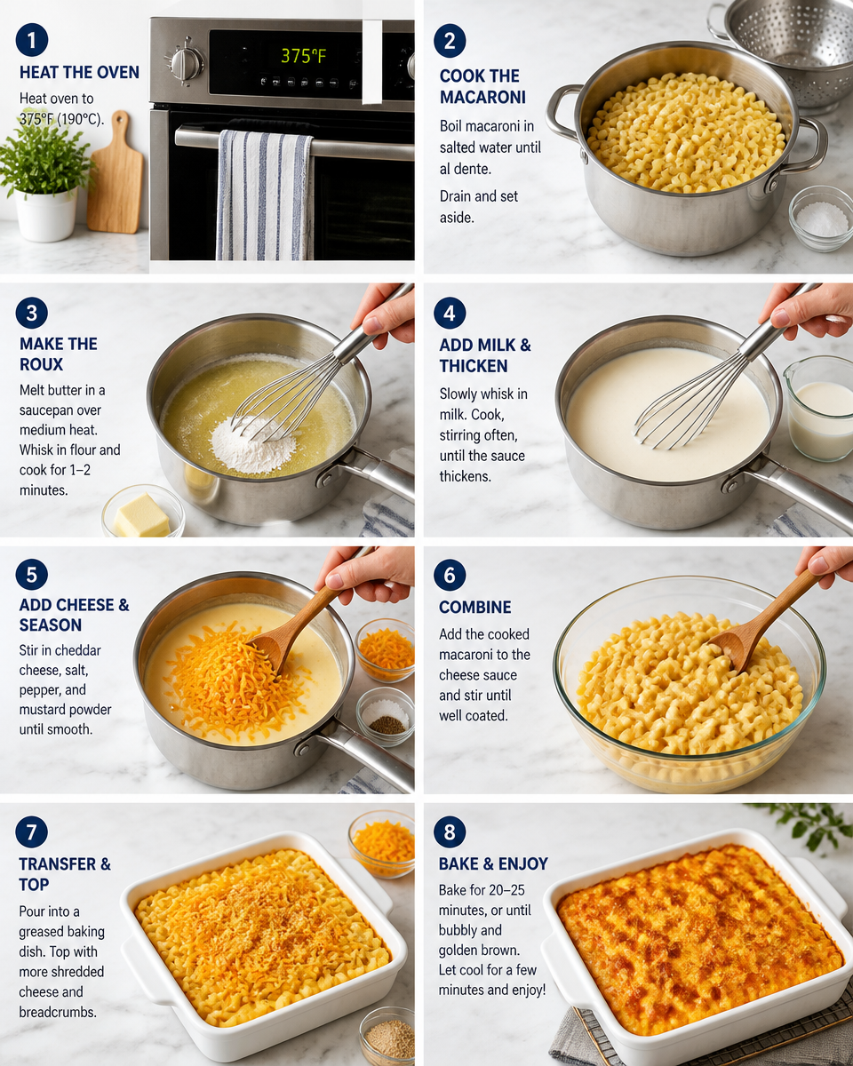 Copycat Cracker Barrel Macaroni and Cheese