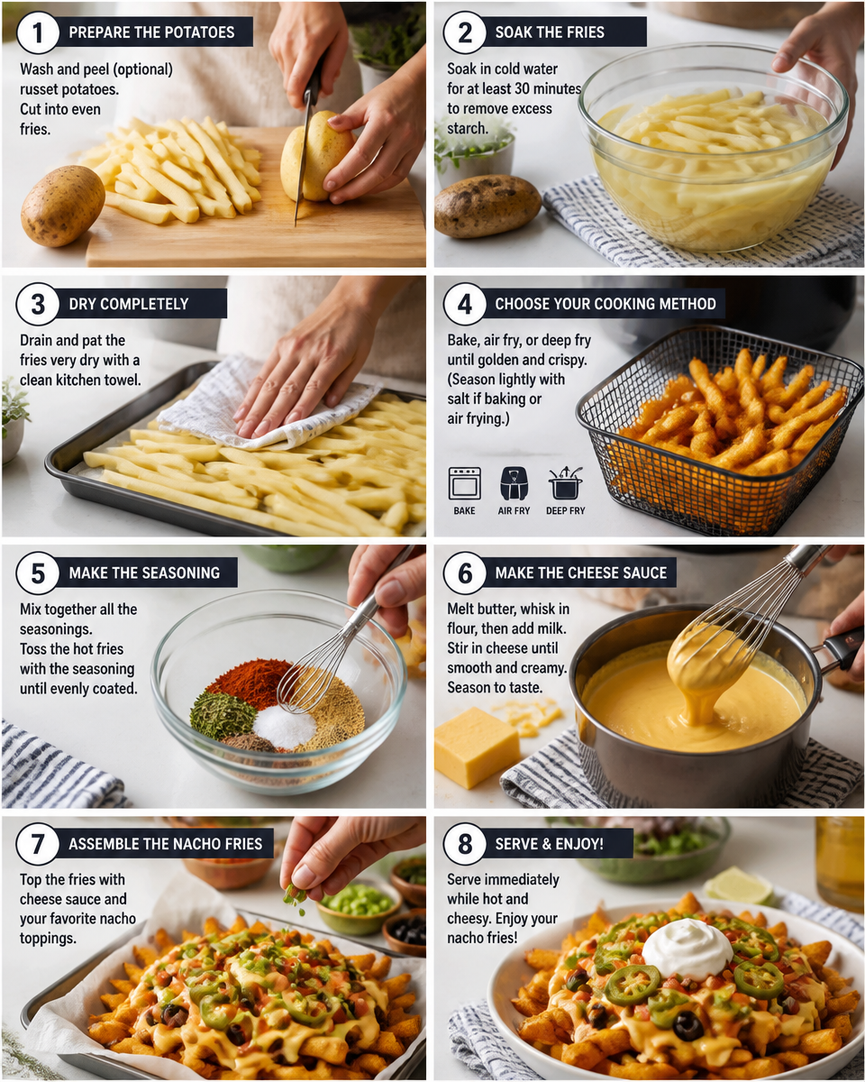 Copycat Taco Bell Nacho Fries with Cheese Sauce