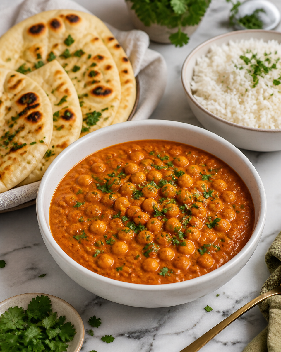 Easy Chickpea Tikka Masala — Vegetarian Indian