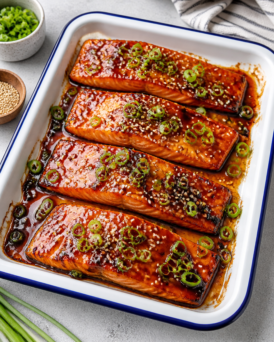 Easy Miso Glazed Salmon — Japanese Sweet Umami