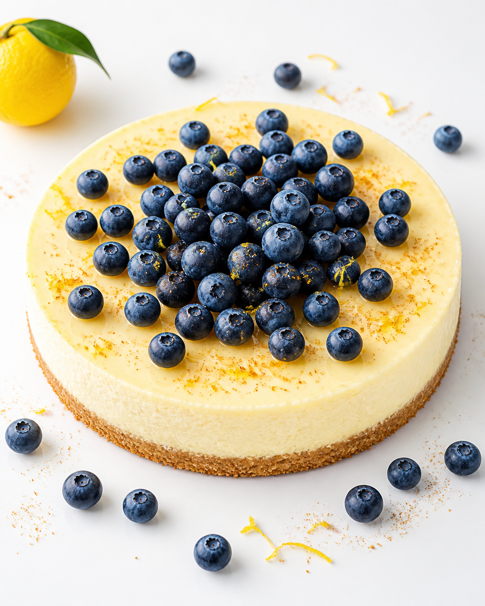 Easy Yuzu Cheesecake — Japanese Citrus No Bake