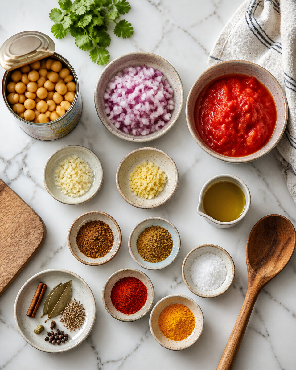 Easy Chickpea Tikka Masala — Vegetarian Indian