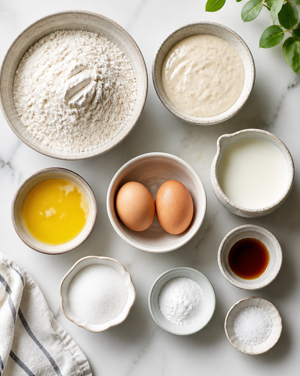 Easy Sourdough Discard Waffles — Crispy Tangy