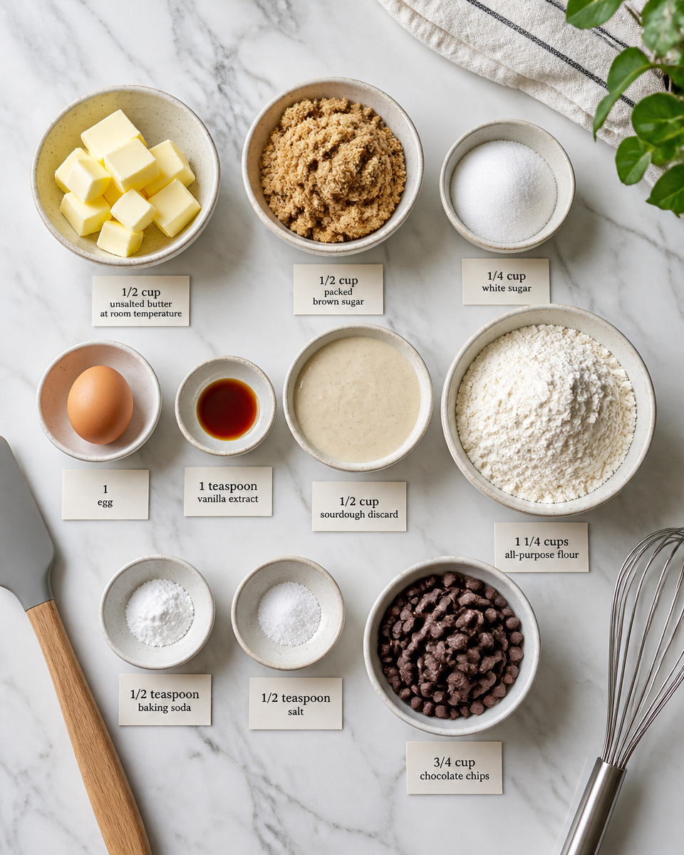 Easy Sourdough Discard Cookies — Chewy Buttery