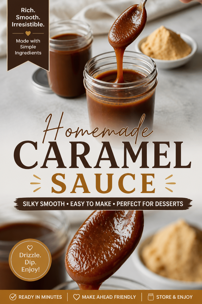 Easy Miso Caramel Sauce — Japanese Dessert Drizzle