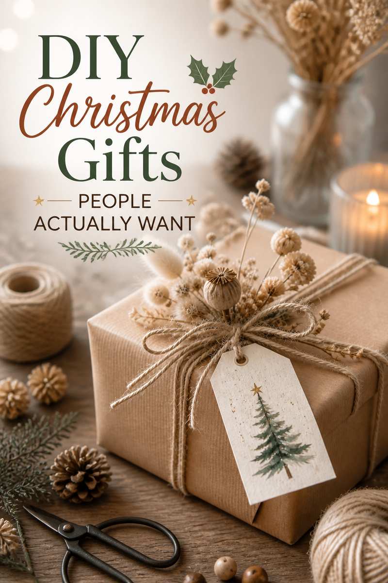 DIY Christmas Gifts People Actually Want