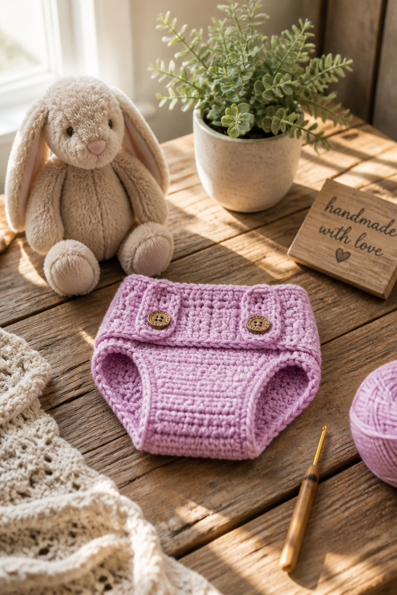 Crochet Baby Diaper Cover Pattern