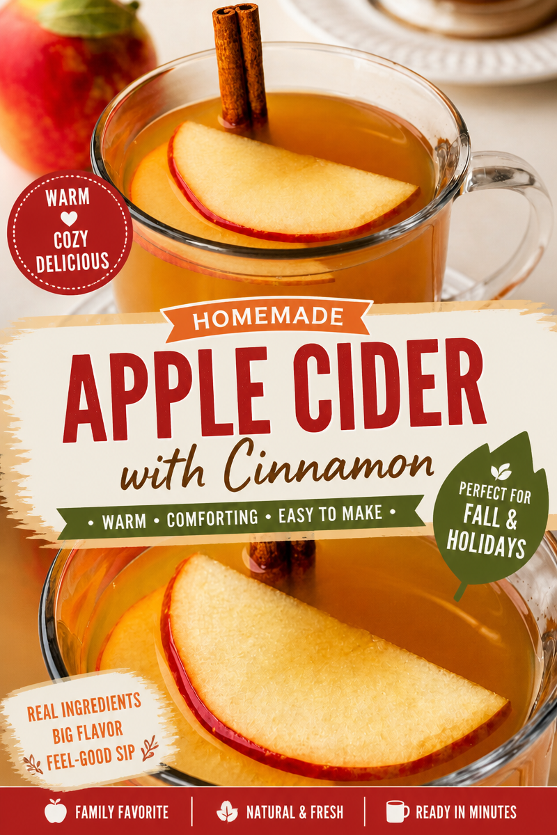 Homemade Apple Cider from Scratch