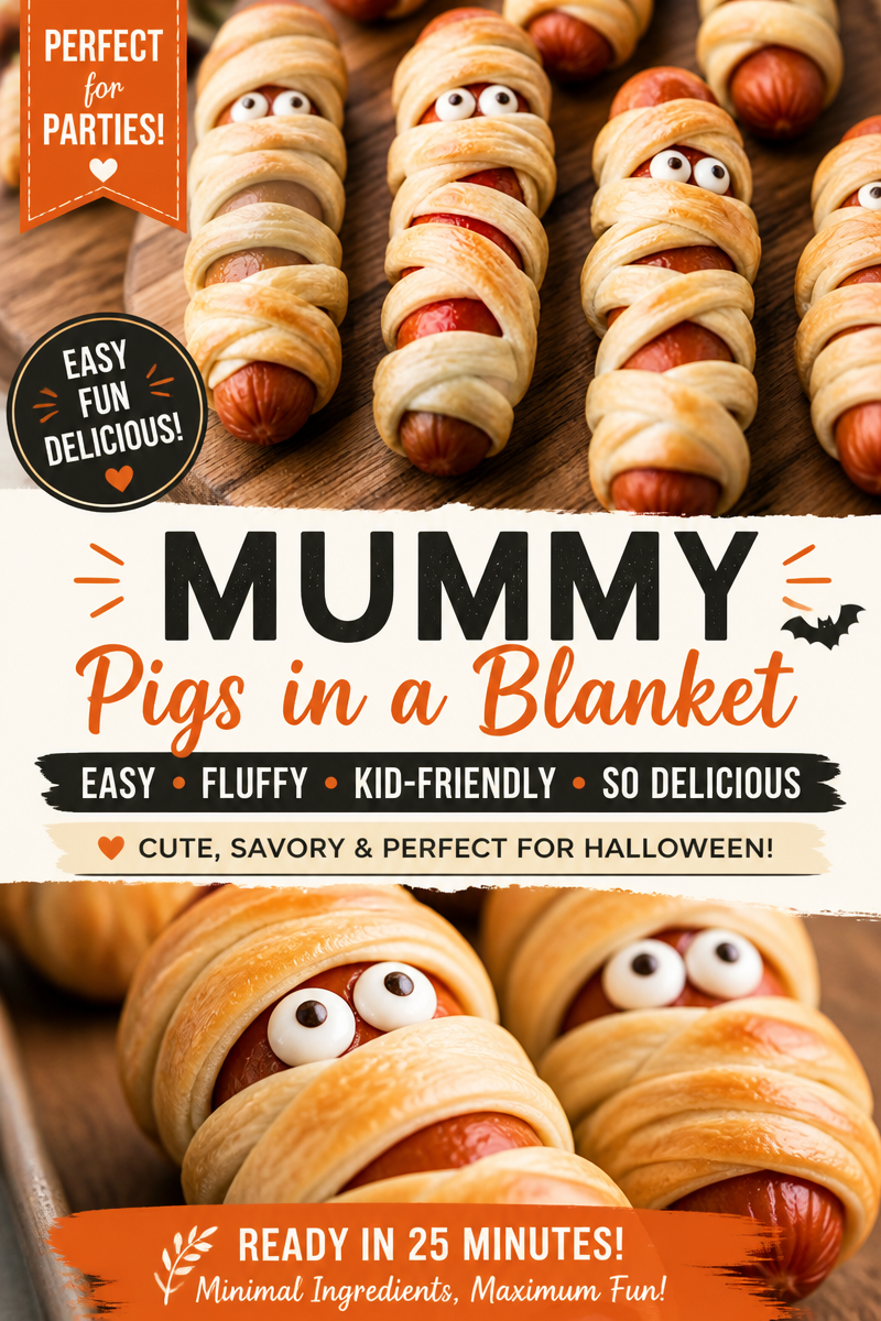 Halloween Mummy Hot Dogs