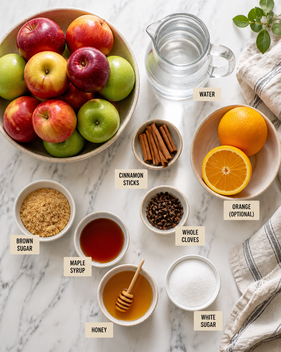 Homemade Apple Cider from Scratch