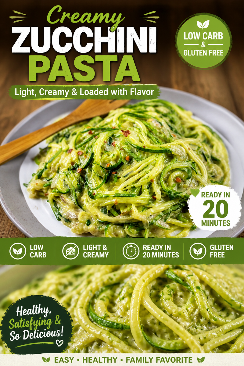 Easy Zucchini Noodles — Low Carb Pasta Alternative