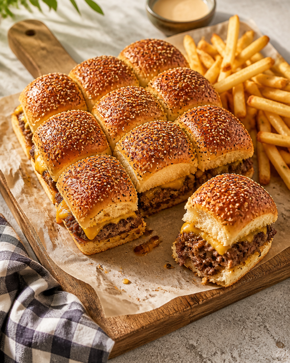 Easy Game Day Sliders — Mini Party Sandwich