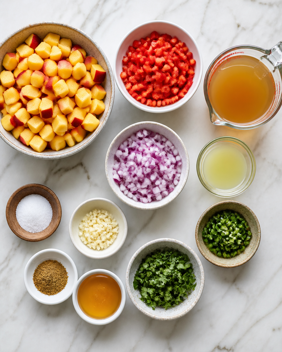 Easy Peach Salsa Recipe — Sweet Spicy Summer