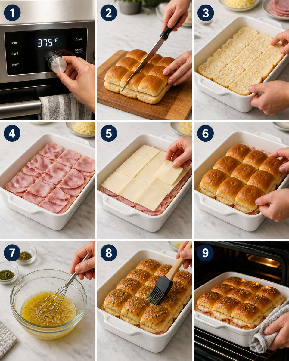 Easy Game Day Sliders — Mini Party Sandwich
