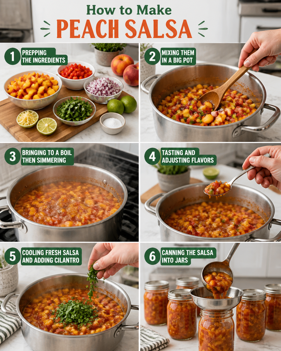 Easy Peach Salsa Recipe — Sweet Spicy Summer