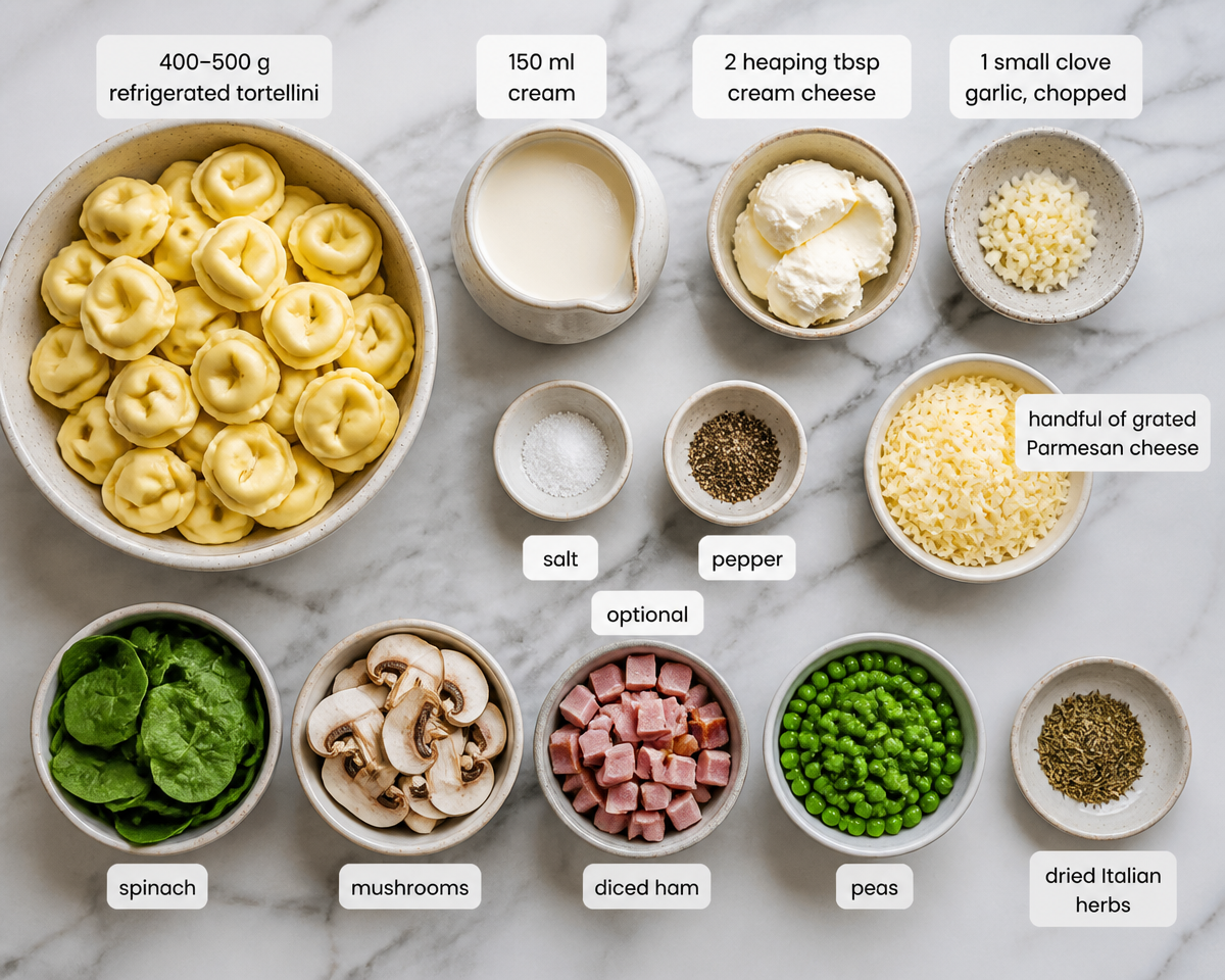 Cremige Tortellini aus der Heißluftfritteuse – Schnell und Lecker!