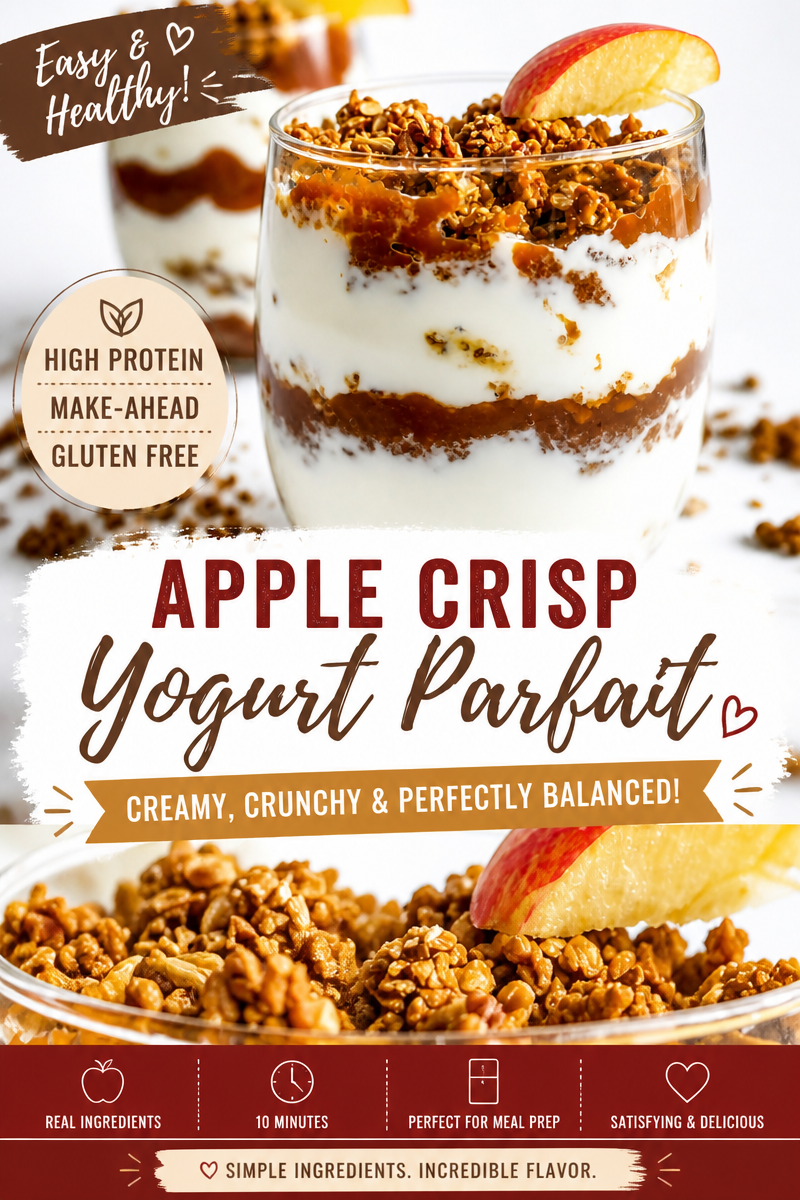 Delicious Apple Butter Yogurt Parfait to Savor Every Spoonful