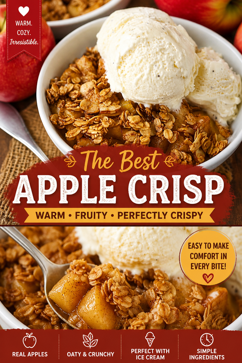 Skillet Apple Crisp for Two