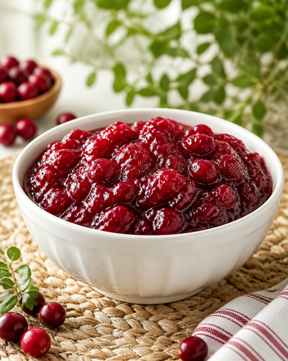 Cranberry Sauce from Scratch (Easy