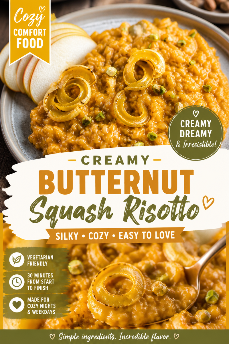 Easy Pumpkin Risotto — Creamy Fall Italian