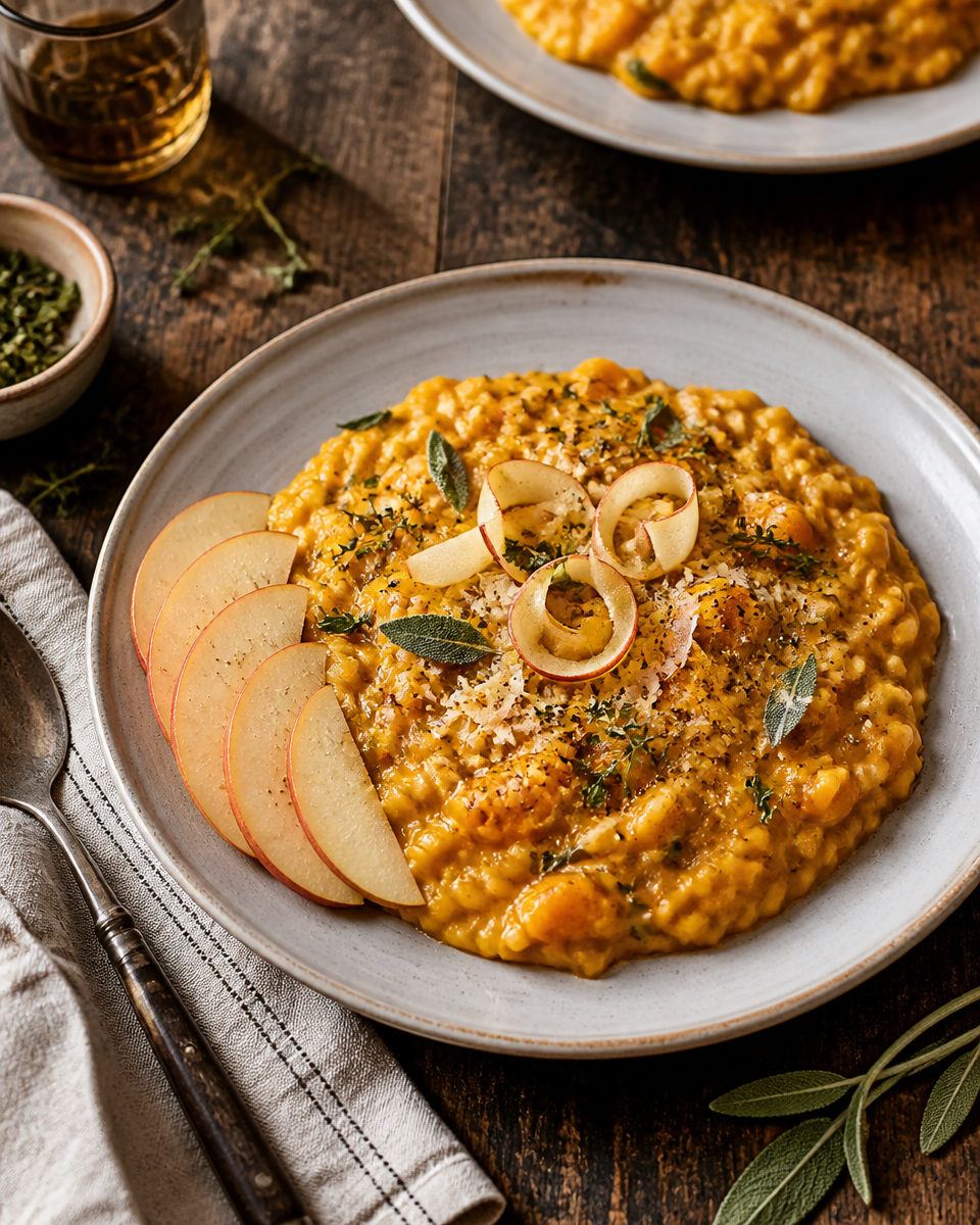 Easy Pumpkin Risotto — Creamy Fall Italian
