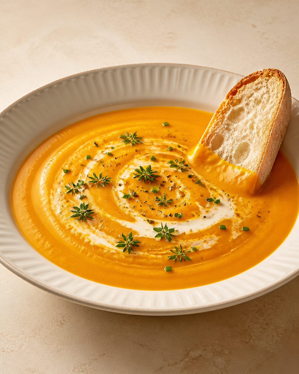 Easy Creamy Pumpkin Soup — One Pot Fall