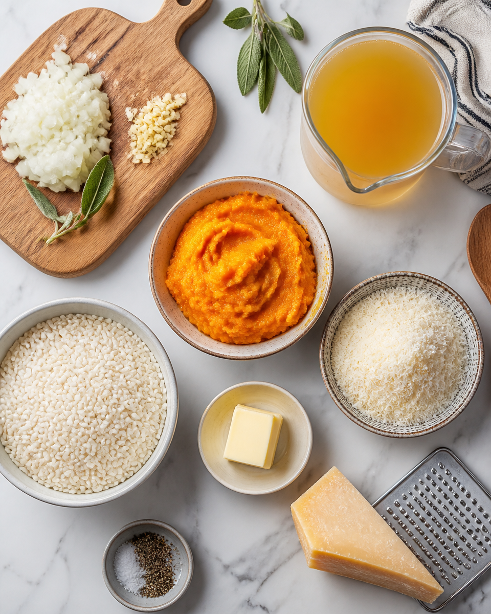 Easy Pumpkin Risotto — Creamy Fall Italian