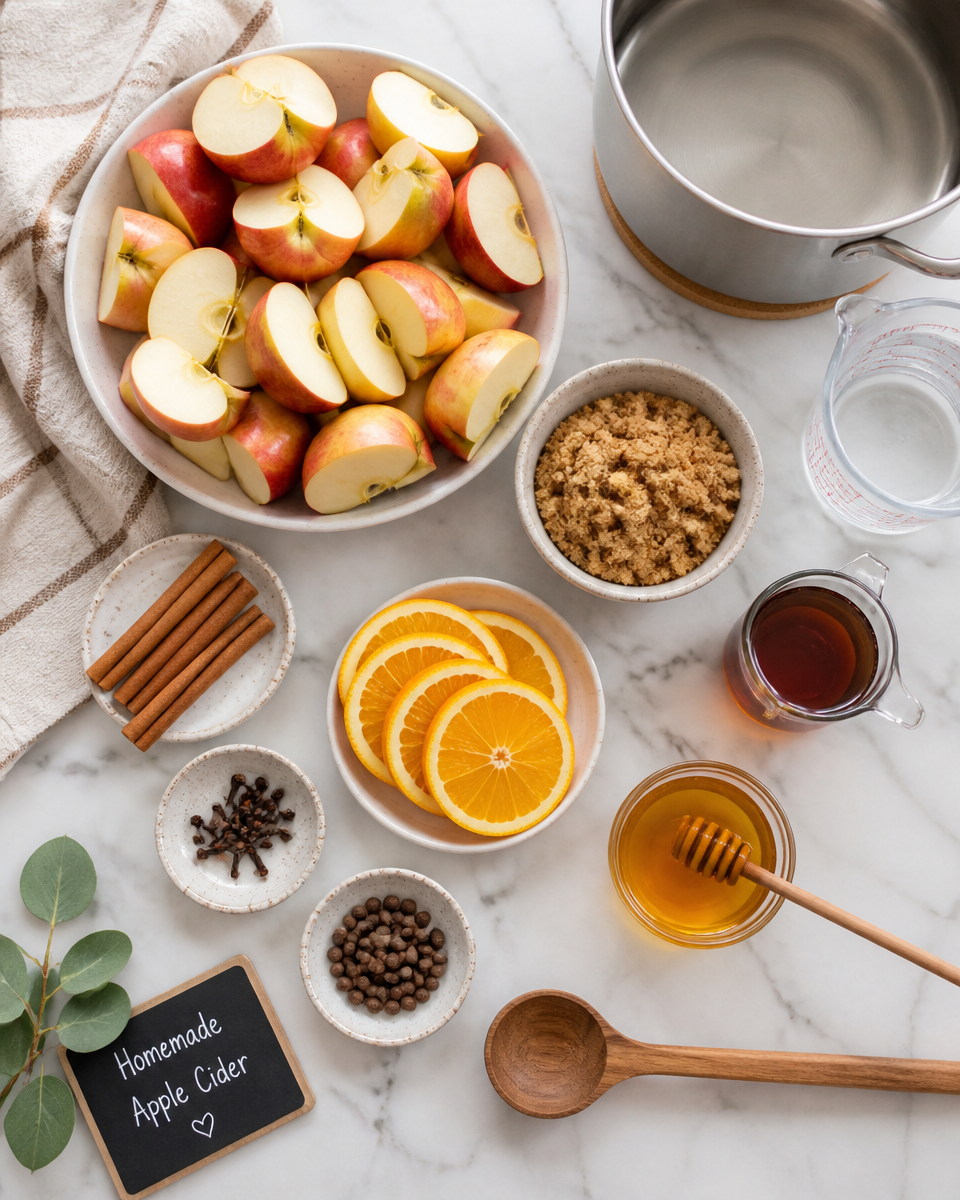 Easy Homemade Apple Cider — Stovetop Spiced