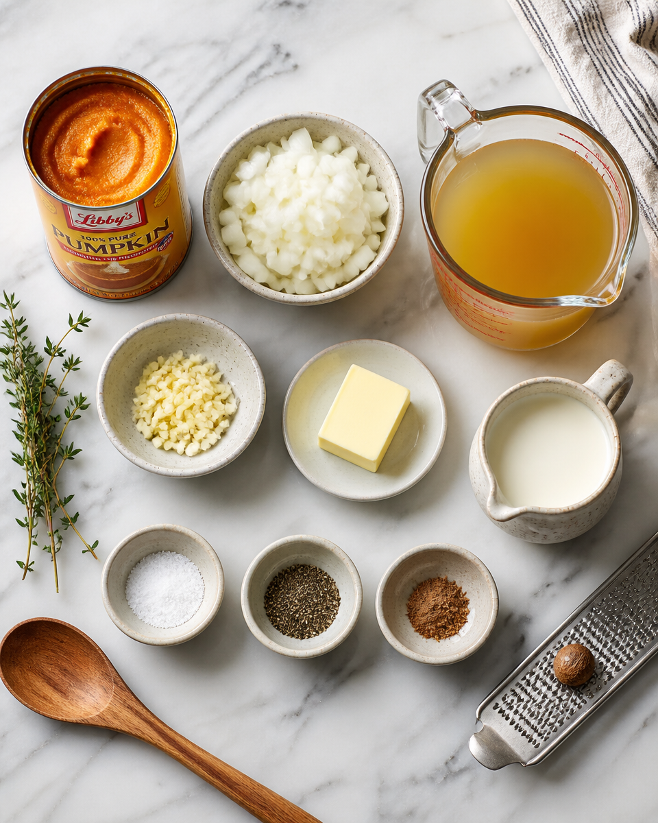 Easy Creamy Pumpkin Soup — One Pot Fall