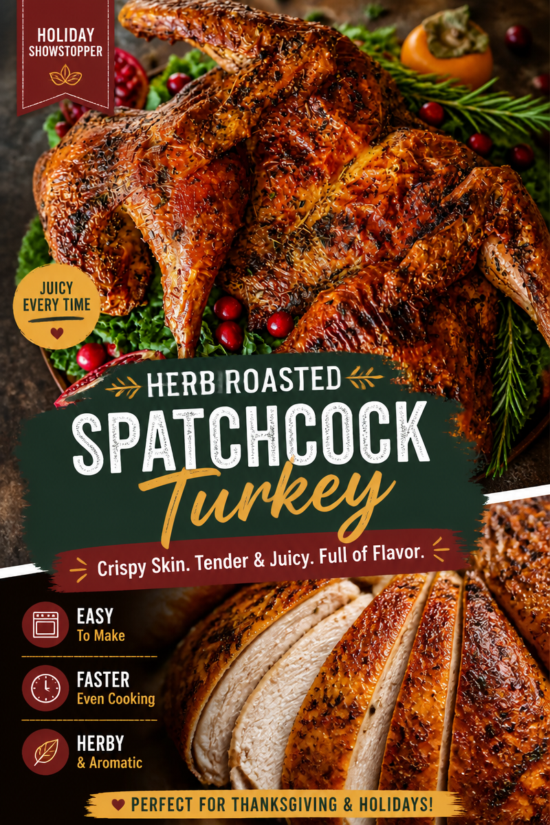 Spatchcock Turkey Recipe Thanksgiving