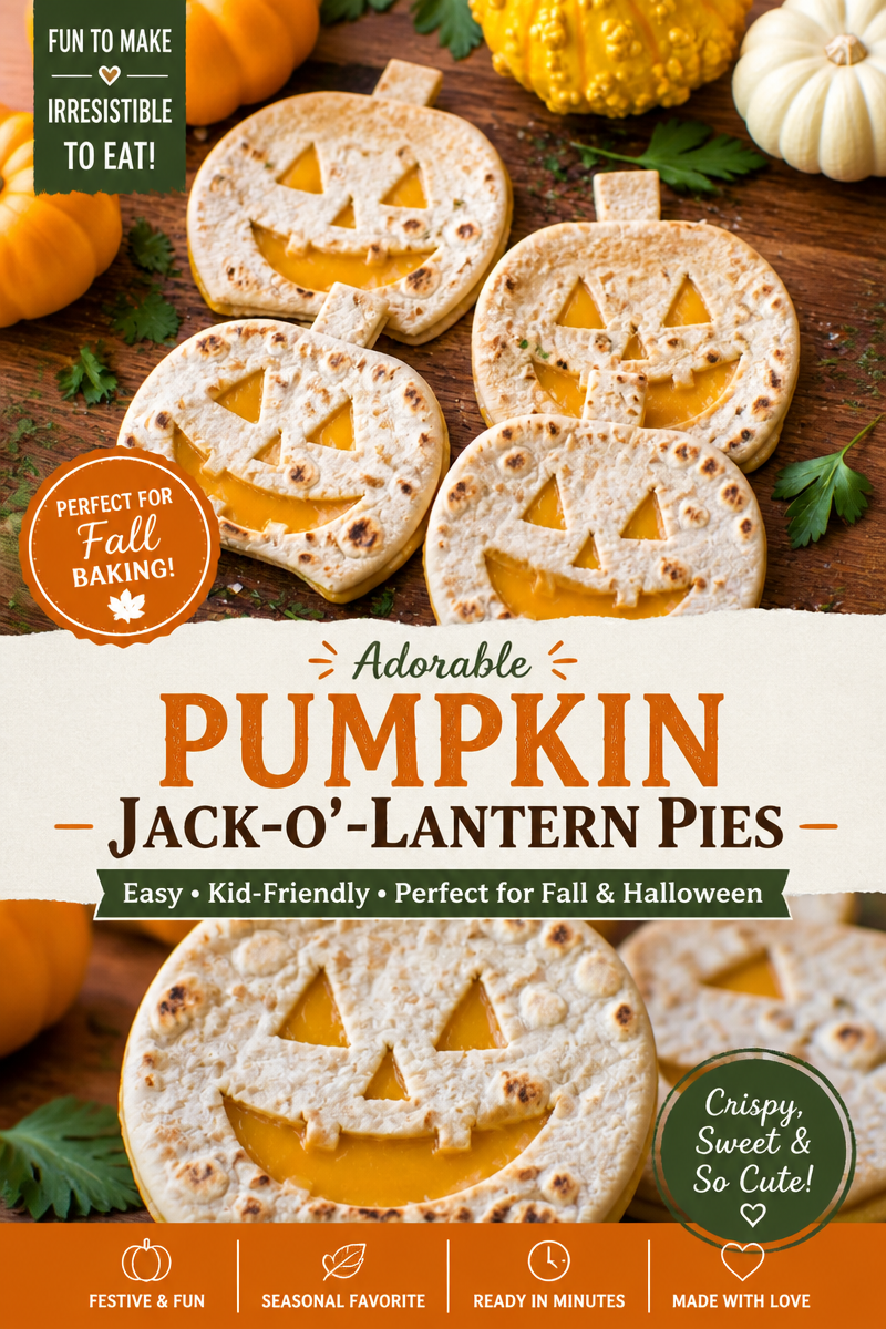 Halloween Pumpkin Shaped Quesadillas