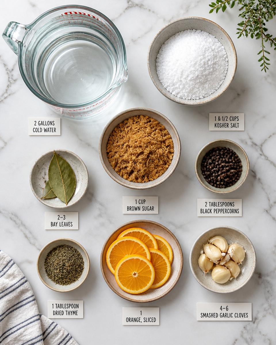 Thanksgiving Turkey Brine Recipe Overnight