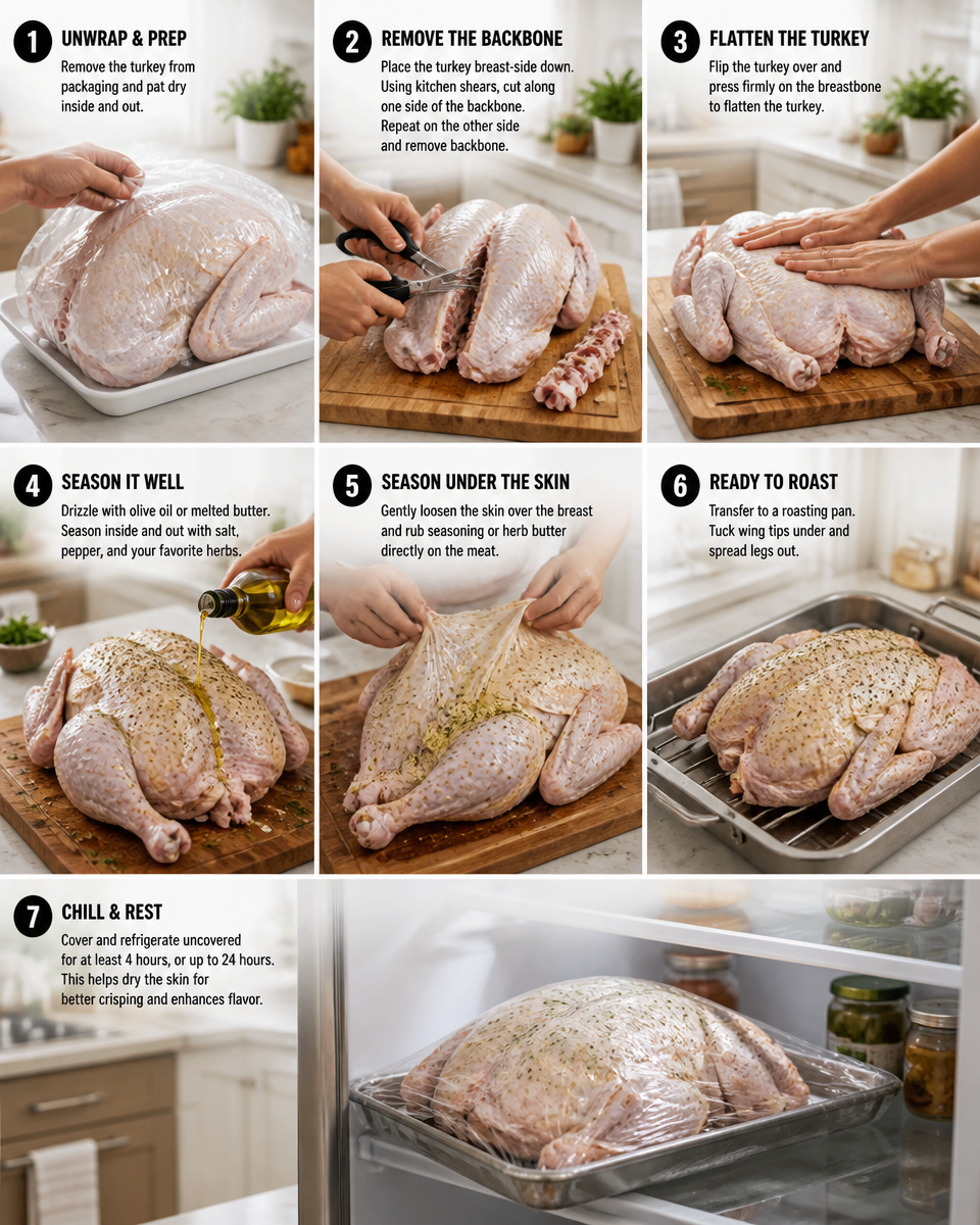 Spatchcock Turkey Recipe Thanksgiving