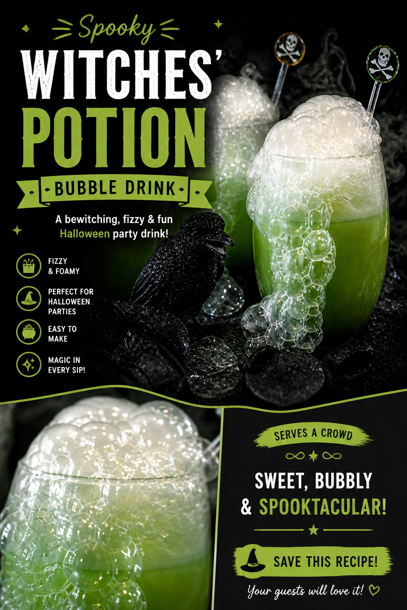 Easy Halloween Punch Recipe — Black Cauldron