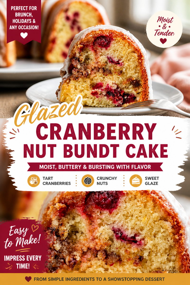 Thanksgiving Cranberry Orange Cake