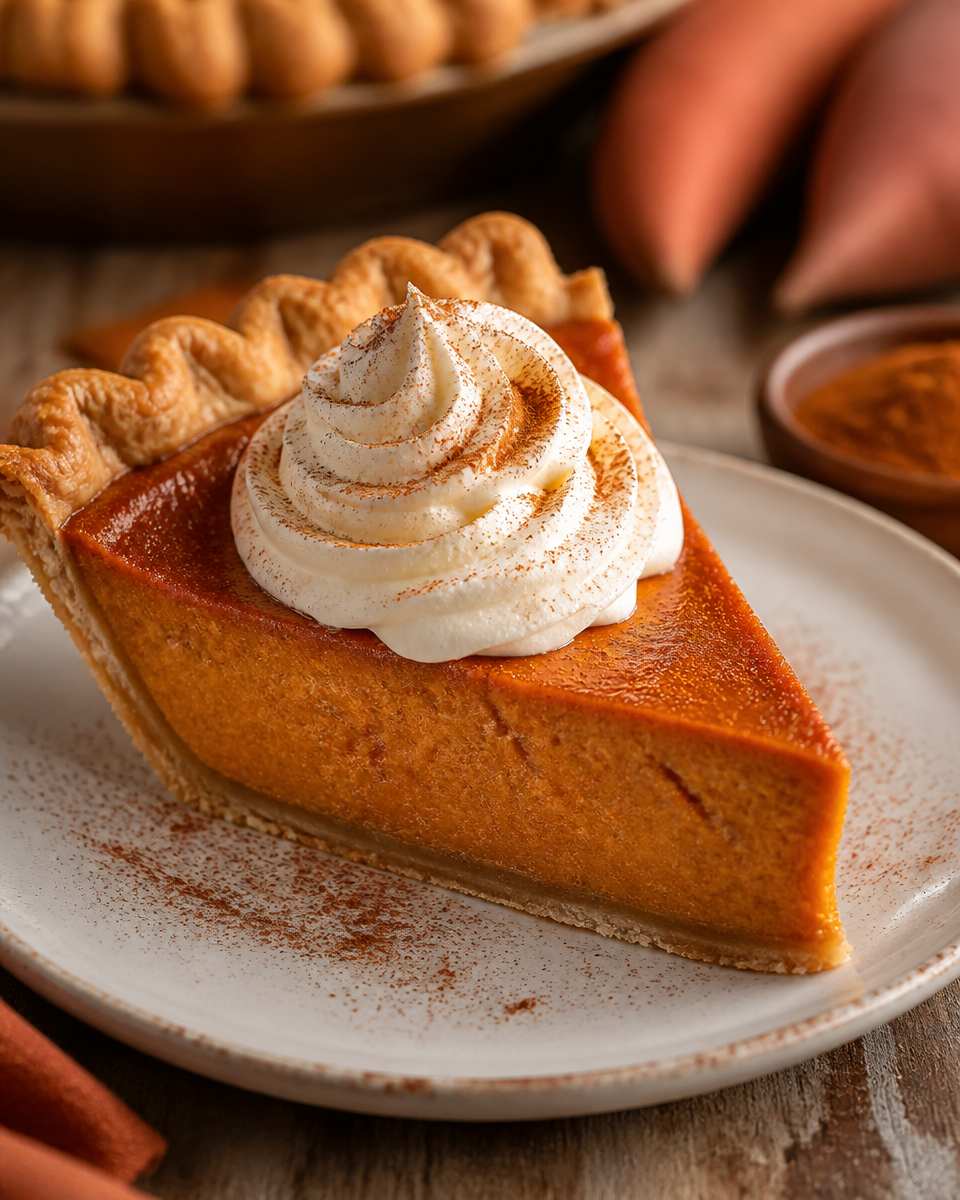 Sweet Potato Pie (Southern Style)