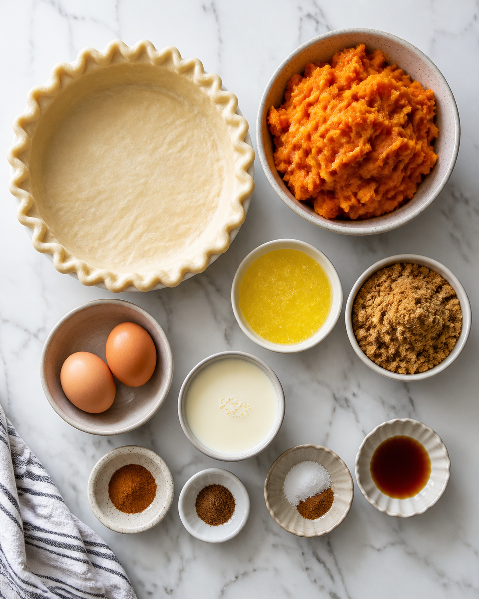 Sweet Potato Pie (Southern Style)