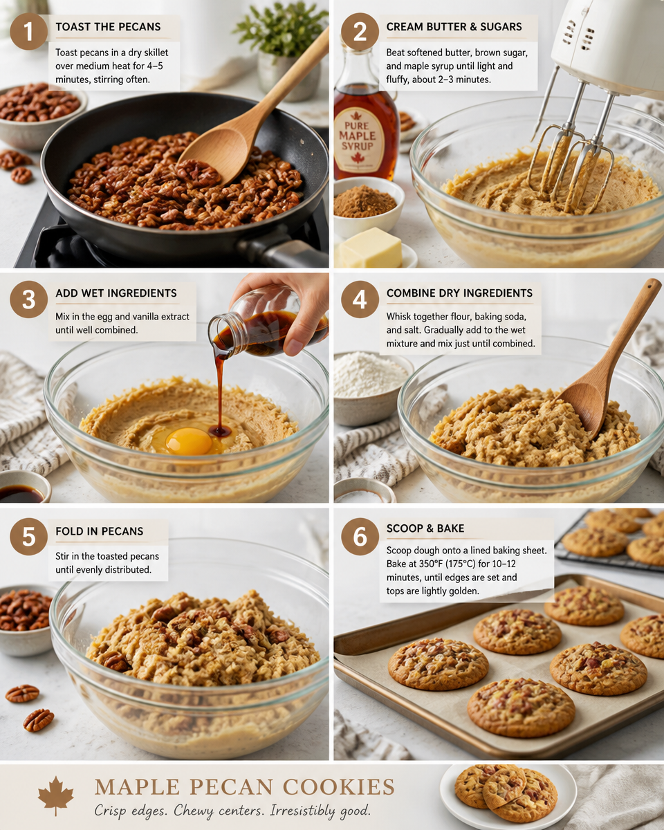 Maple Pecan Cookies Thanksgiving