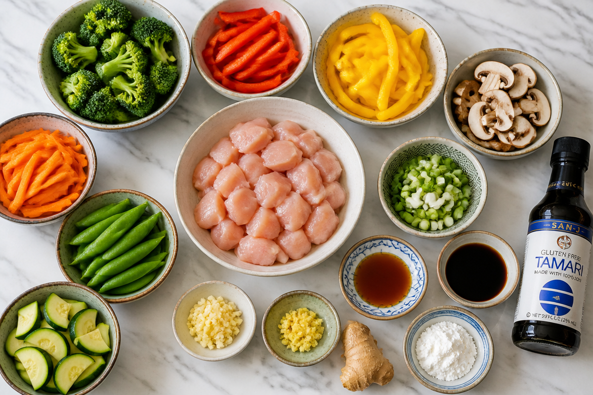 Quick Gluten-Free Chicken Stir-Fry with Veggies