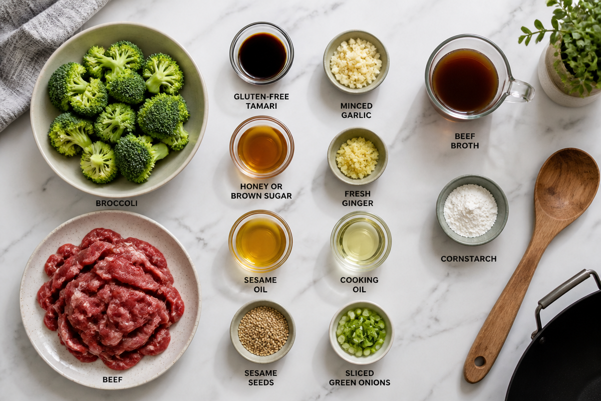 Quick and Tasty Gluten-Free Beef & Broccoli Stir-Fry in a Snap!
