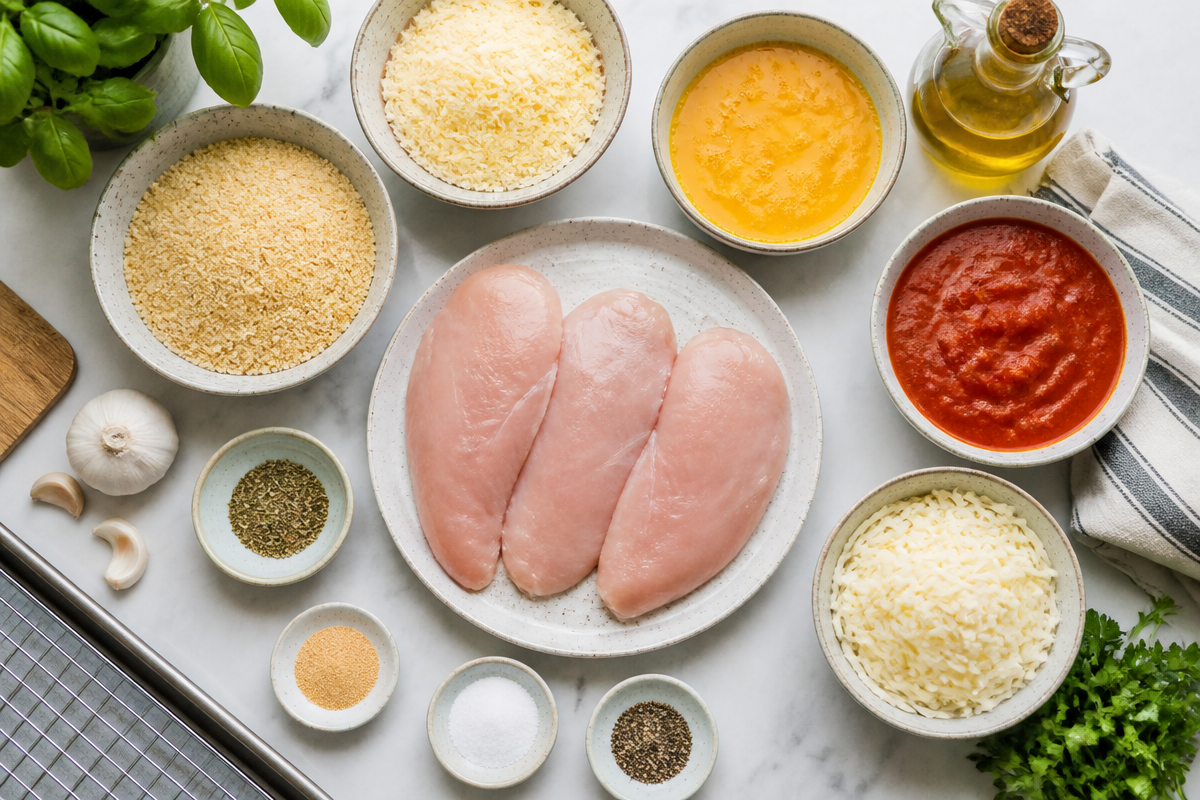 Mouthwatering Gluten-Free Chicken Parmesan Bake - Simple & Delicious