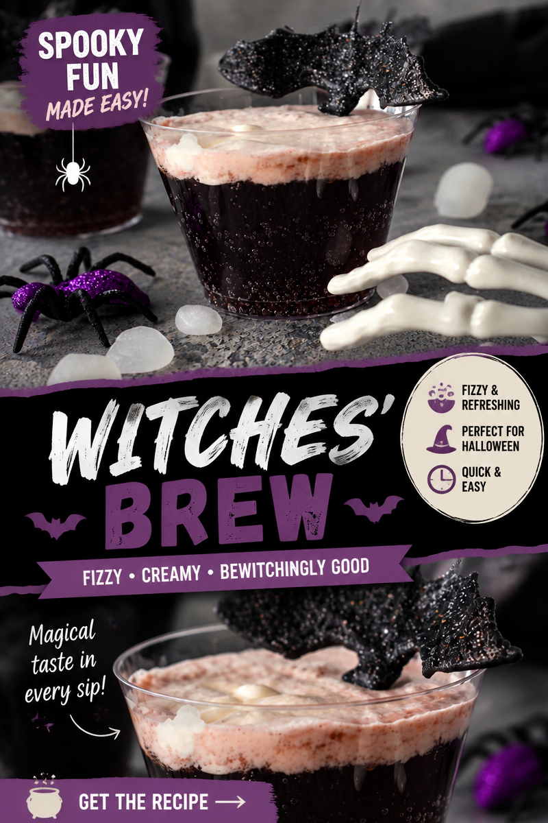 Easy Halloween Punch Recipe — Black Cauldron