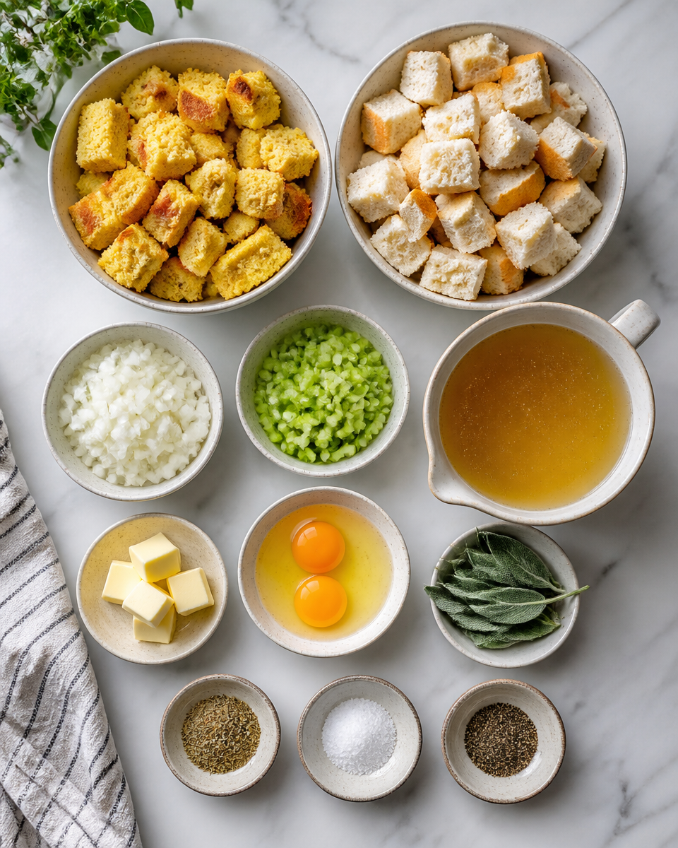 Easy Thanksgiving Cornbread Stuffing — Southern
