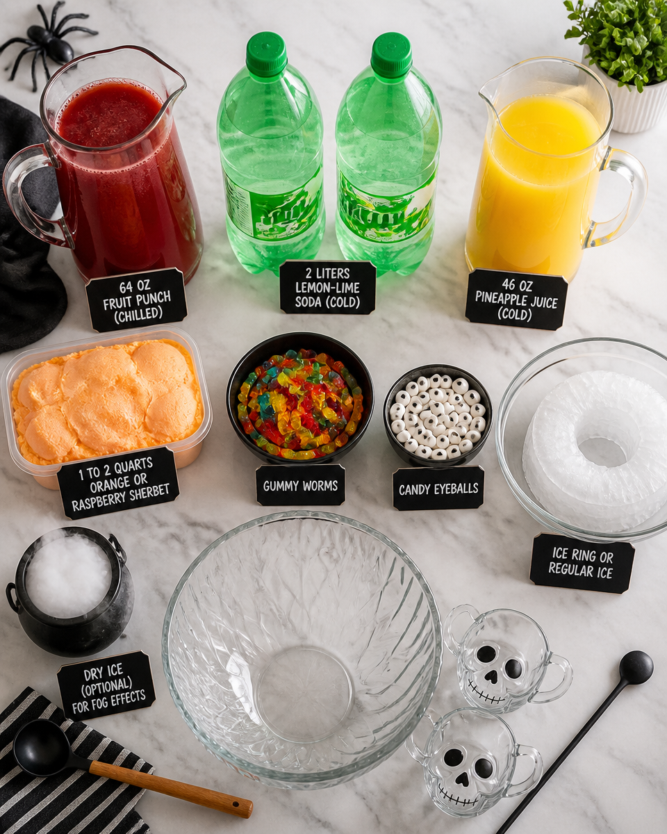 Easy Halloween Punch Recipe — Black Cauldron