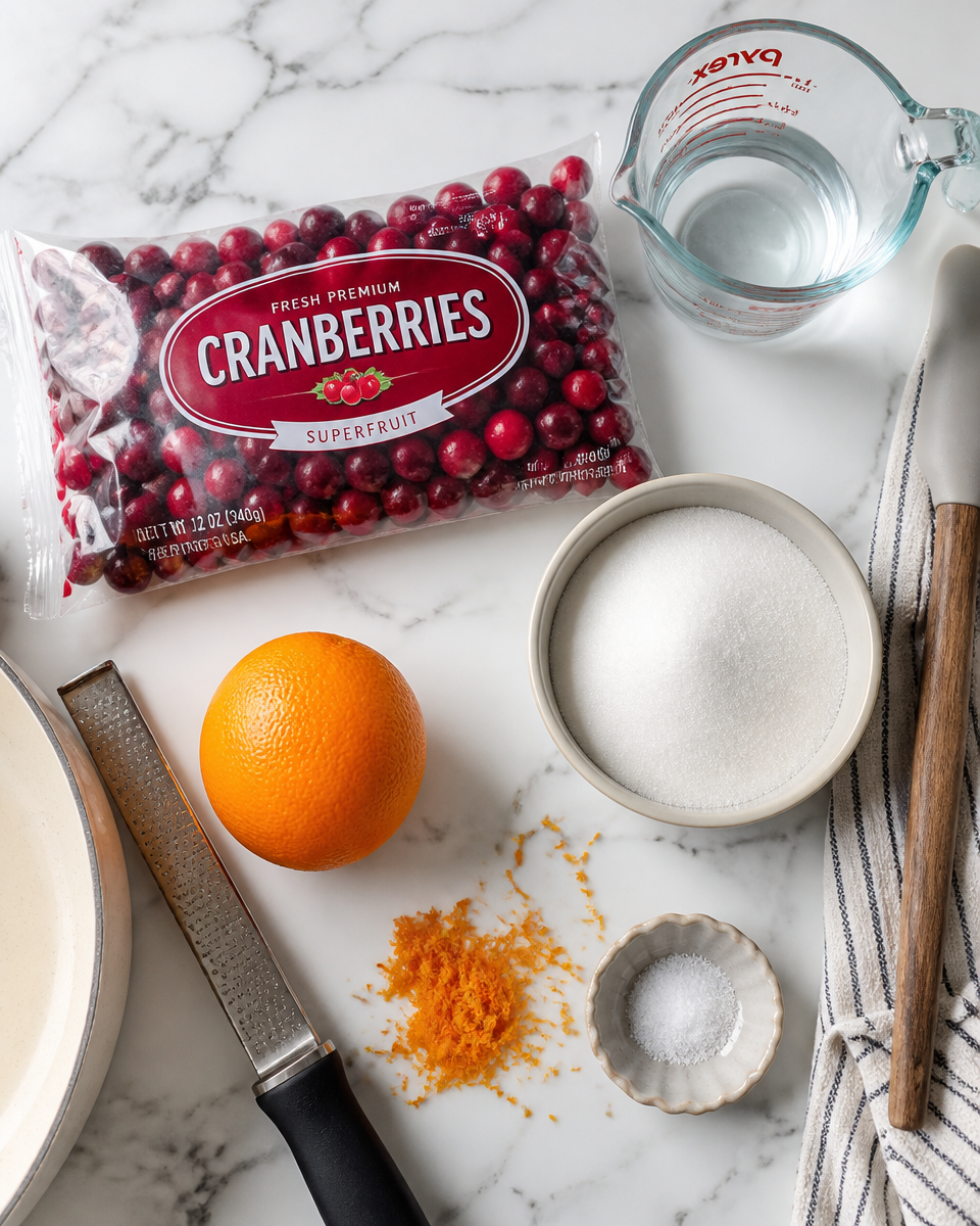 Easy Thanksgiving Cranberry Sauce — Fresh Orange