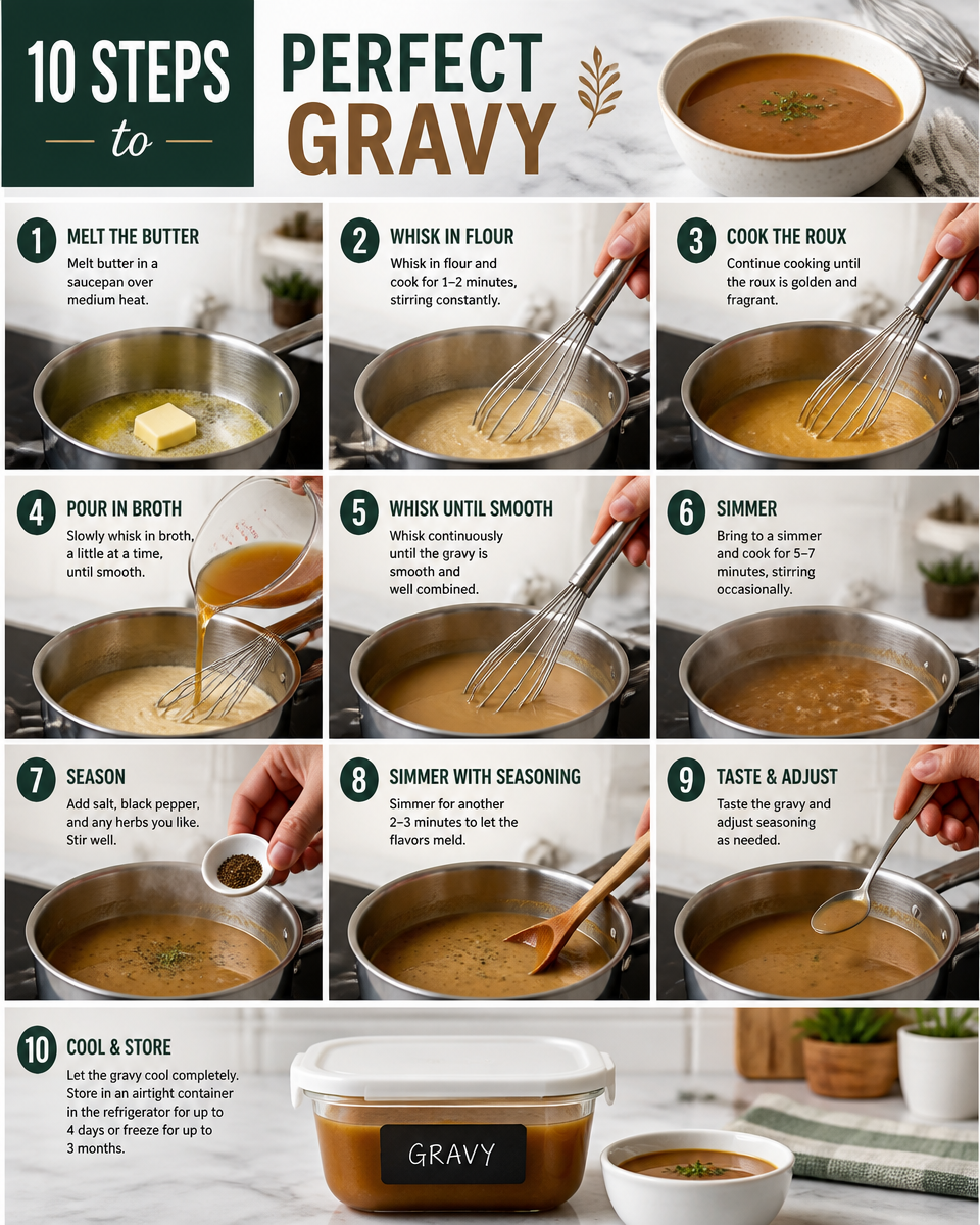 Easy Homemade Thanksgiving Gravy — Make Ahead