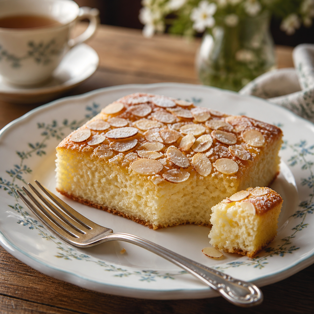 Rustic Almond Ricotta Bars