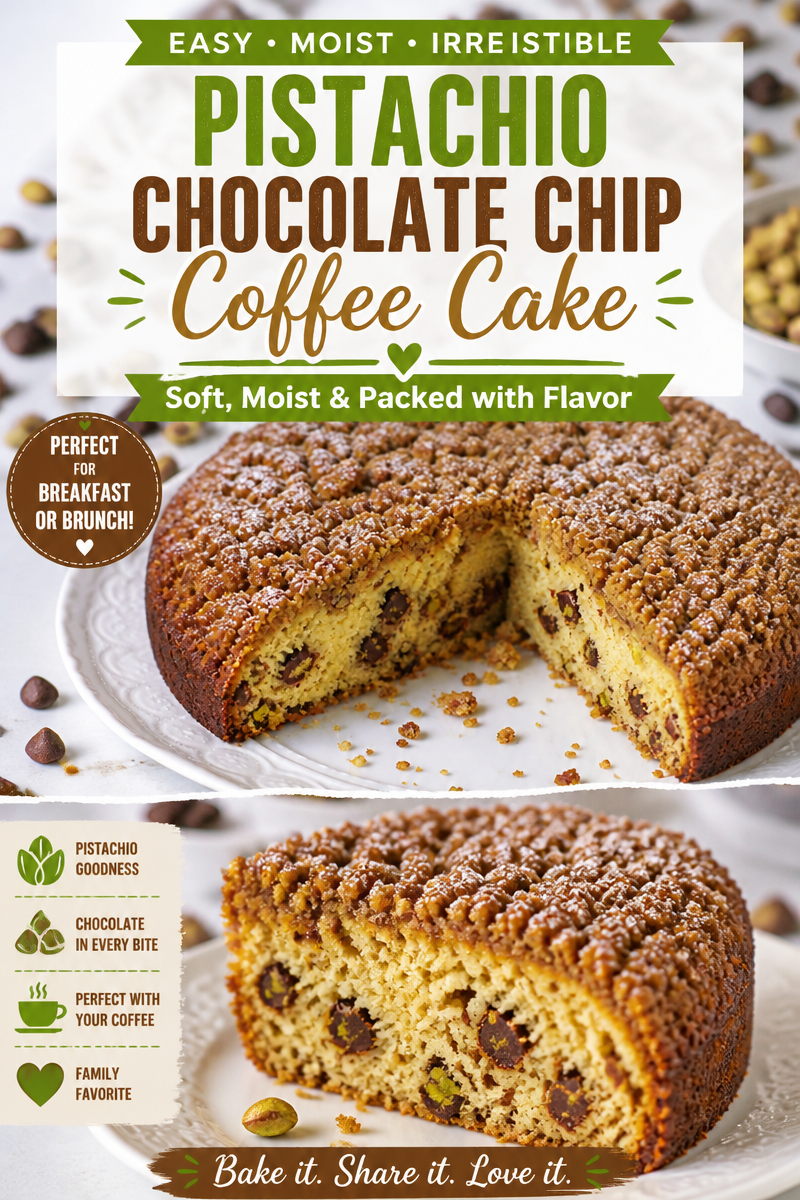 Pistachio Ricotta Coffee Cake with a Twist of Flavor 10 Pistachio Ricotta Coffee Cake