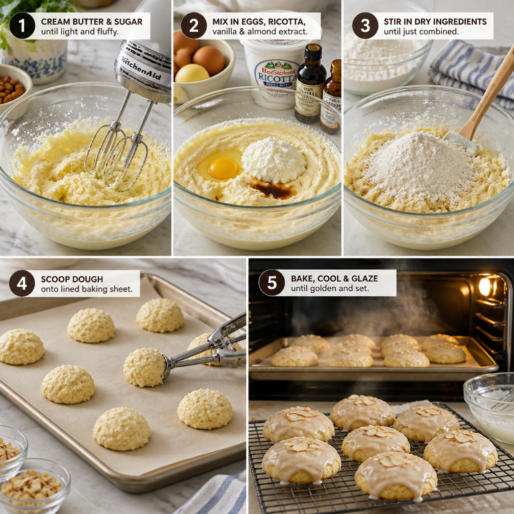 Sweet and Soft Italian Almond Ricotta Cookies to Savor 9 Sweet and Soft Italian Almond Ricotta Cookies to Savor