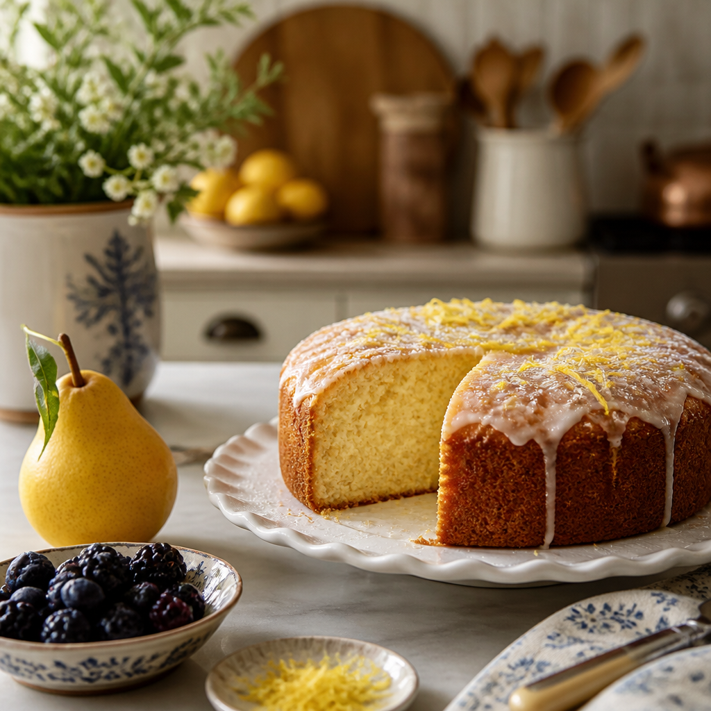Deliciously Light Lemon Ricotta Tea Cake for Any Occasion